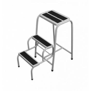 Imagem de Banqueta escada util forte utilaco udm-0400 - UTILAÇO