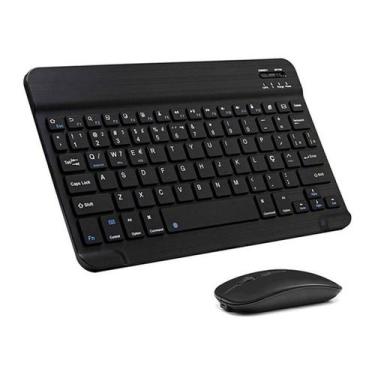 Imagem de Teclado Abnt2 + Mouse Bluetooth Para Tab A7 S6 S7 tablet 7 8 9 - BDNET