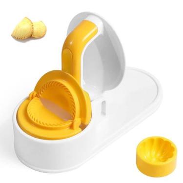 Imagem de Maquina de Pastel Ravioli Molde Bolinho Gyoza Massa Preparo Cozinha Re