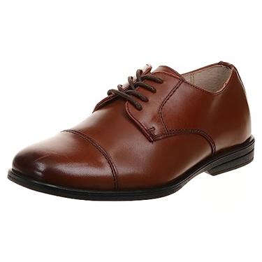 Imagem de Florsheim Toe Oxford Jr Reveal infantil, Cognac, 11.5 Little Kid