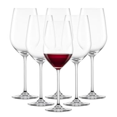 Imagem de Schott Zwiesel Stemware Fortissimo Collection Tritan Crystal Bordeaux, taça de vinho tinto, 650 ml, conjunto de 6