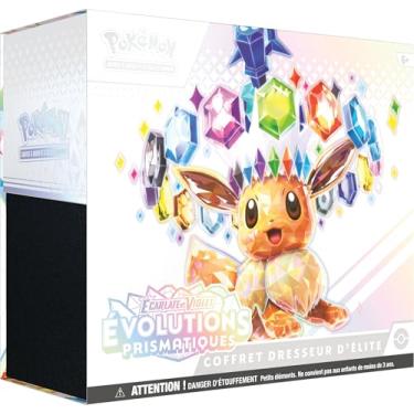 Imagem de Pokemon Scarlet & Purple Elite Trainer Set - Prismatic Evolutions of The Pokemon TCG (1 Fully Illustrated Promo Card, 9 Booster Packs & Premium Game Accessories)