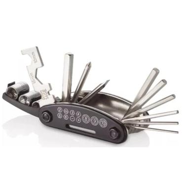 Imagem de Kit Ferramenta Jogo Com 15 Funçoes Permite Soltar Parafusos