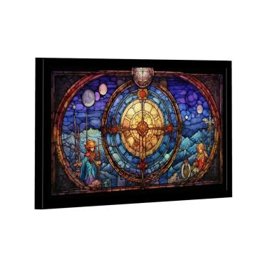 Imagem de Quadro Vitral Pergaminho E Profecia -- Br Artes