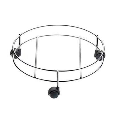 Imagem de Suporte Para Botijão De Gás Utimil Em Aço Cromado Cromado