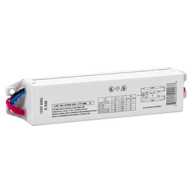 Imagem de OHLECTRIC Substituição Para Reator Fluorescente Eletrônico Keystone Kteb-220-1-Tp-Emi 2 Lâmpadas T12, Entrada De 120 V Com Partida Instantânea, Fator Lastro 0,88, Aprovado Pela Ul