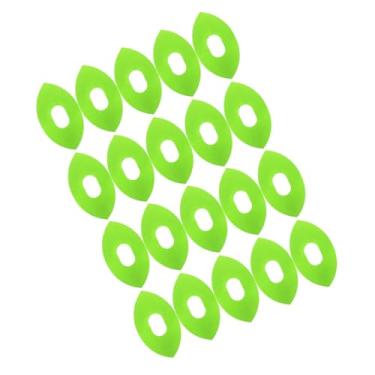 Imagem de harayaa 20 peças de fitas para esporte, fitas de cinesiologia pré-cortadas, à prova d'água, respiráveis, adesivos pré-cortados, fita muscular para corrida, Verde