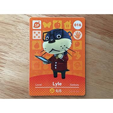 Imagem de Nintendo Animal Crossing Happy Home Designer Amiibo Card 16 Lyle 016/100