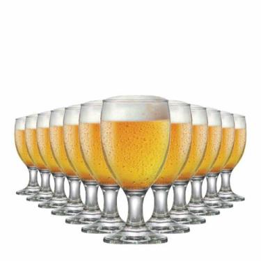 Imagem de Jogo de Taças de Vidro Roma P Para Cerveja 310ml 12 Pcs Ruvolo