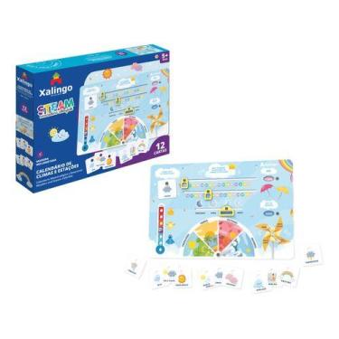 Imagem de Steam Educativo Quadro De Climas E Estações Xalingo - Napolestore