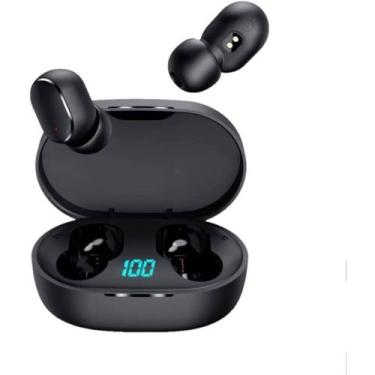 Imagem de Fone de Ouvido Sem Fio TWS Bluetooth 5.0  Cor Preto - Pretty Movement