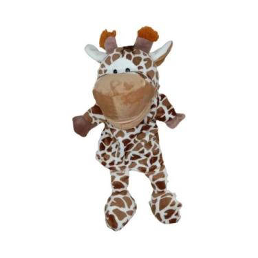 Imagem de Fantoche De Mão De Animal De Desenho Animado De 35cm Para Crianças Leã