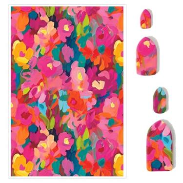 Imagem de Briartw 10 folhas de papel de transferência de argila de polímero de flores vívidas, por folha 10 x 14,8 cm, folhas de transferência de argila de polímero para fazer joias de argila DIY adesivos