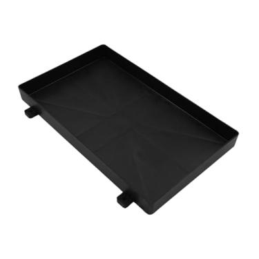 Imagem de ZGUZMCMK Suporte para bandeja de bateria, acessório de montagem simples, base de bateria para barcos e geradores, 28.3 Cm X 18 Cm X 3