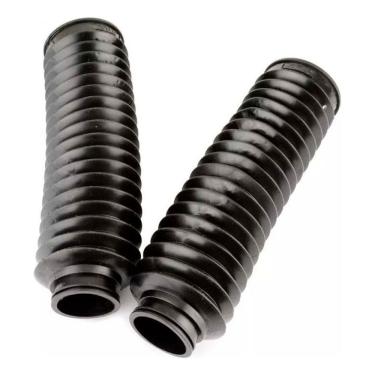 Imagem de Sanfona Bengala 21 Dentes Preta Bros Xtz125 Dt180 Crosser
