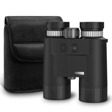 Imagem de VOTJPYS Binóculos Rangefinder a laser 10 x 42 para caça – 2286 m ACD/Los, modo de digitalização, precisão de ± 1 m, OLED vermelho, ótica HD (veado 1189 jardas)