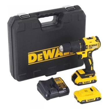 Imagem de Parafusadeira E Furadeira Com Impacto + 2 Baterias - Dewalt