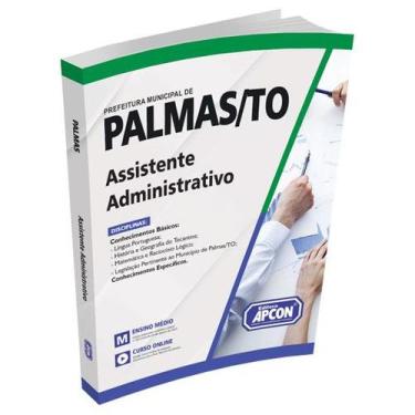 Imagem de Apostila Prefeitura de Palmas (TO) 2024 - Assistente Administrativo - 