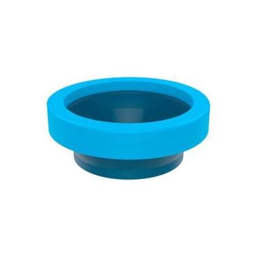 Imagem de Anel de Vedação para Vaso Sanitário com Guia 60ºC Borracha Butílica Ev
