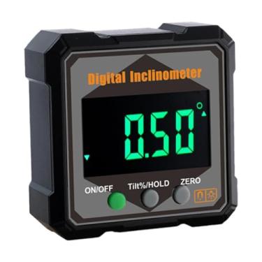 Imagem de Ioensy Inclinômetro digital Nível eletrônico Construção civil Função de retenção de dados Medidor de ângulo de nível digital prático, B