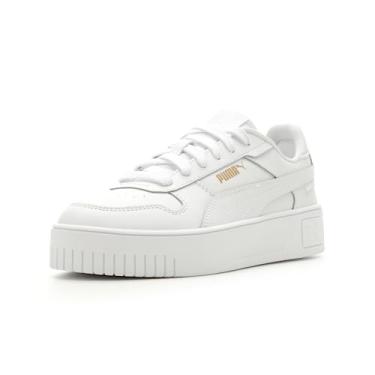 Imagem de PUMA Unissex infantil Carina Street, Branco puma branco dourado, 20