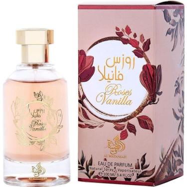 Imagem de Perfume Feminino Al Wataniah Roses Vanilla Eau De Parfum Spray 100 ml