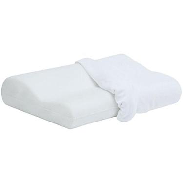 Imagem de Travesseiro Anatômico Cervical Capri Viscoelástico 50X31X10/7cm - Perf