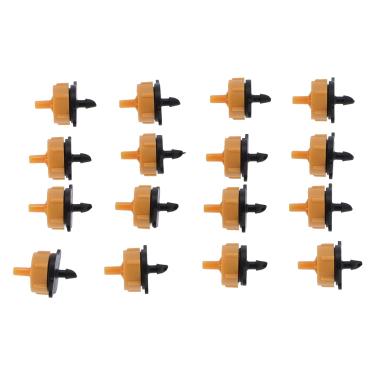 Imagem de Yctze 100pcs 2l Compensando o Emissor de Gotejamento para 4/7 Mangueira - Gotejador de Jardim Destacável para Irrigação Eficiente de Plantas e Flores
