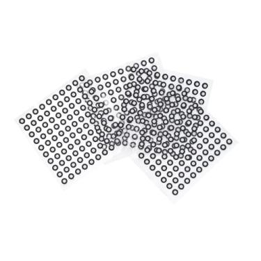 Imagem de Revopoint Marcadores de digitalização 3D de 3,0 mm para scanners 3D, pontos de rastreamento 3D, adesivos de ponto de referência, marcadores difusos (500 pontos)