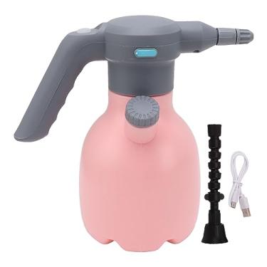 Imagem de Pulverizador de jardim de garrafa de spray elétrico 1.5l Recarregável Bateria Automática de rega automática Planta portátil Mistor para ao ar livre (com bico giratório)