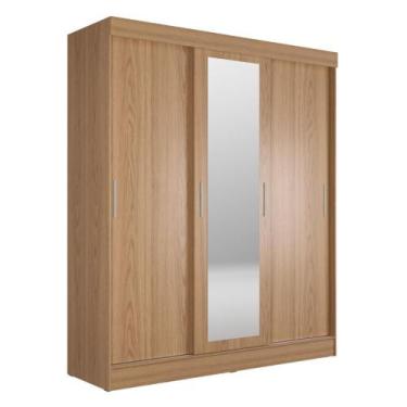 Imagem de Guarda Roupa Vittorio Casal 3 Portas de Correr Espelho 172cm - Provínc