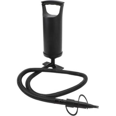 Imagem de Bomba Inflador Manual 30cm  Portátil para Colchões Infláveis, Boias e 