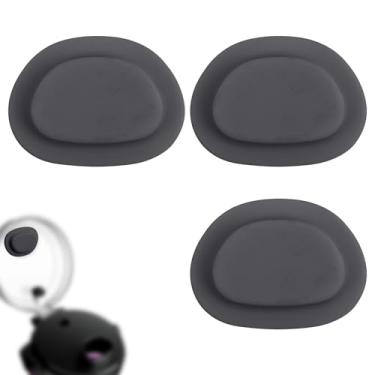 Imagem de 3 Peças Tampa para Bico Liquidificador, 3,2 cm Tampa de Substituição Portátil à Prova de Vazamento Compatível com Ninja BC151NV BC151BK BC155PS (Preto)