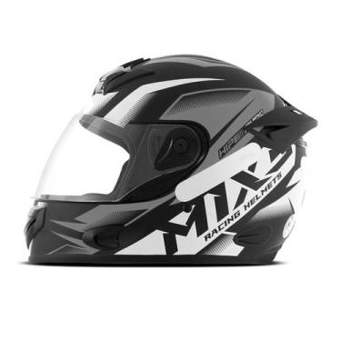 Imagem de Capacete Moto Fechado Mixs MX2 Storm Masculino Feminino Confortável Se
