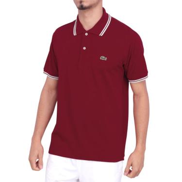 Imagem de Camisa Polo Lacoste Clássico Fit Vermelho-GG