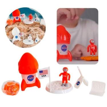 Imagem de Kit Foguete Massa De Modelar E Acessórios Articuláveis Nasa - OUTRAS M