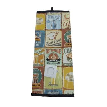 Imagem de Puxa Saco Organizador Porta Sacolas Plásticas Cozinha Preto, colorido, temas divertidos, estampados (Propaganda)