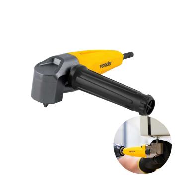 Imagem de Adaptador Angular 1/4 P/ Parafusadeira E Furadeira Vonder