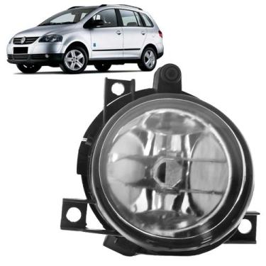 Imagem de Farol Milha Auxiliar Spacefox 2006 2007 2008 2009 Lente Lisa Vidro - A