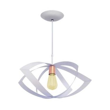 Imagem de Luminária Pendente Decorativo Lótus (Branco)