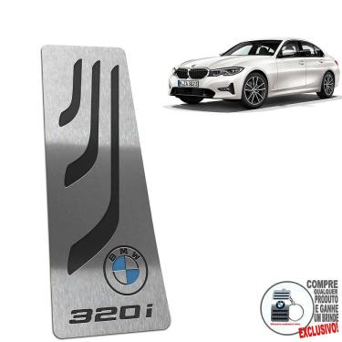 Imagem de Descanso de Pé Aço Inox Preto Bmw 320I G20 2020 2021