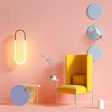 Imagem de ESSMOKO Papel de parede rosa sujo quarto sala de estar quarto infantil impermeável não tecido papel de parede não autoadesivo rosa sujo 53 * 950 cm