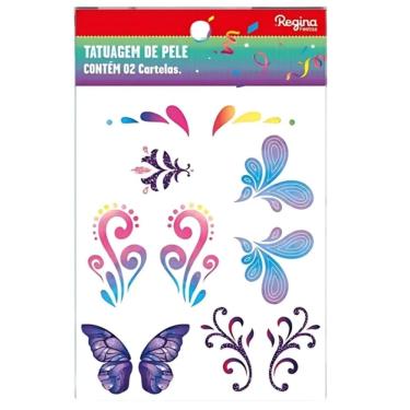 Imagem de Tatuagem De Carnaval Regina 2un De Cartela