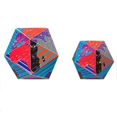 Imagem de Mapa mundial 3D dobrável – Globo de viagem pessoal com pinos marcadores "I was Here" – Faz uma ótima decoração para escritório, estante de livros, mesa – Lindo presente para entusiastas de viagem (aqui está Beppe Small)