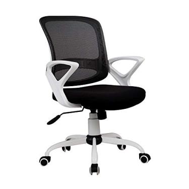 Imagem de UISLA Computador Escritório Ergonomia Pessoal Escritório Elevação Rotação Malha Assento Doméstico Lounge para Escritório Estudante Dormitório