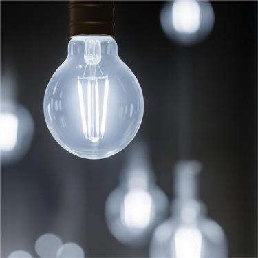 Imagem de Deluxe by Avant Lâmpada Filamento LED Pera A60 15W 6500K Branco Frio, 1500lm, Bivolt E27, Alto Brilho, para Sala e Quarto