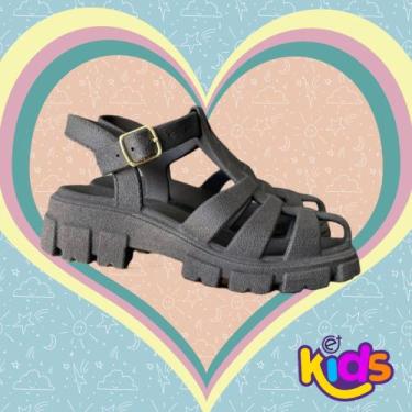 Imagem de Sandália Infantil Menina Fisherman Aranha Tratorada Lançamento - Louis