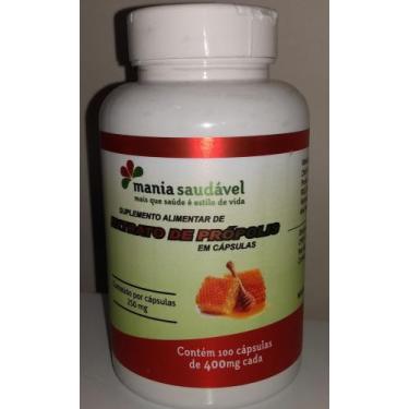 Imagem de Extrato de Própolis em Cápsula 100und 400mg  - Mania Saúdavel 