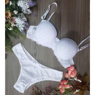 Imagem de Conjunto Sensuale - Delisy, Branco, GG