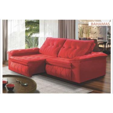 Imagem de Sofá retrátil e reclinável Bahamas 2,90m - Estofados Mariá